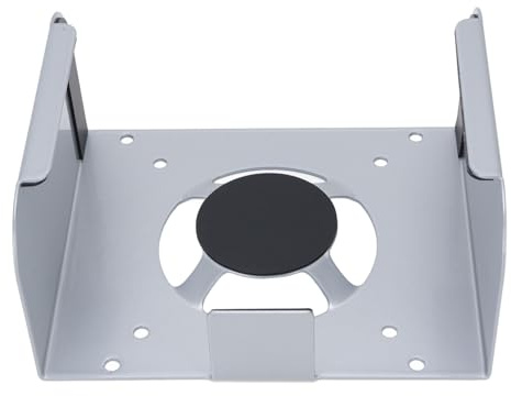 Tangxi Bordshållare, Aluminiumlegeringsställ för Mini M4 Mini Stationär Dator med M4 Chip Väggfäste med Ventilationshål, för Värmeavledning