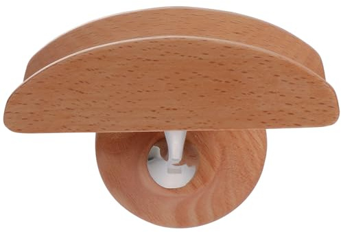 VERDANVERSE Support Mural pour Casque Audio en Bois Massif Naturel Rack pour Casque Audio sans Perçage Présentoir Solide et Résistant à L'Humidité Rangement Pratique pour Écouteurs Design