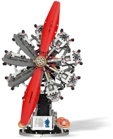 AoreSpty Kit Motor, 9-Cylinder Radial Modelo Set Proyecto Proyecto Regalo