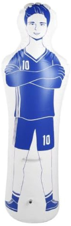 1,6 m Fußballtraining Dummy Freistoß Verteidiger Wand PVC Boxsack für Fußball Praxis Boxtraining