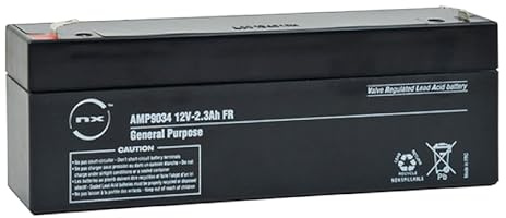 12V Rechargeable Lead Acid Battery 2.1Ah–2.3Ah | 12 Volt General Purpose Battery for Alarms, Emergency Lighting, UPS Backup & Security Systems