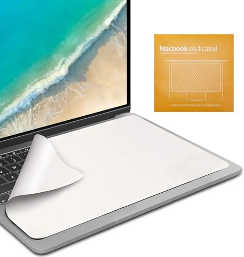 Protection d'Écran en Microfibre pour M AC Book 13/14 Pouces Prévient Les Marques de Clavier, Nettoie et Protège, Bord Découpé au Laser, 290mm x192mm