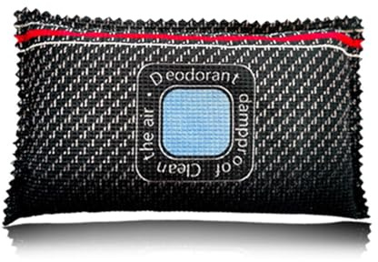 Kwak's Auto Entfeuchter Taschen Wiederverwendbar(400g), tragbare Silica Gel Trockenmittel Pakete für Auto Innenraum Armaturenbrett Windschutzscheibe Kondensationsentferner(1)