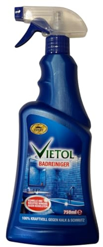 Vietol Bad & Sanitär Kraftreiniger Kalkreiniger SUPERSTARK GEGEN KESSELSTEIN Badreiniger 750ml