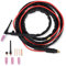 WIG-Brenner, WP-17V WIG-Schweißbrenner mit 13FT Luftschlauch und 35-50mm Anschluss, 150Amp WIG-Schweißpistole für ARC200, MIG200, MIG250, ARC205 Pro, MIG205 Pro