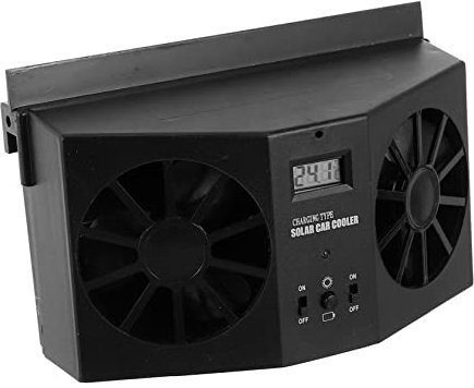 DIYEAH Ventilador Solar Para Coche Enfriador De Aire Limpio Robusto y Duradero