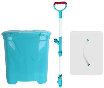 Kuntesetty Esparcidor de Fertilizante portátil, Herramienta Manual para Uso agrícola, 25 L, Style a