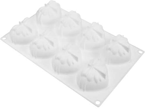 KONTONTY Stampo Silicone Forma Cuore per Cake per Decorazioni Dolci Facile Resistente per Fai da Te e Regali Creativi