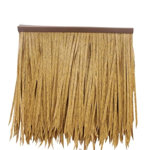 Artificial Straw Fake Grass Plant Simulated Natural Thatched Pavilion Outdoor Roof Panel Covers Home Garden Decor for Garden Patio(12)