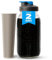 County Line Kitchen Cold Brew Coffee Maker, Mason Jar Pitcher - Heavy Duty Soda Lime Glass w/Stainless Steel Mesh Filter & Flip Cap Lid - Iced Tea & Coffee