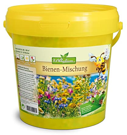 N.L.Chrestensen Bienen-Mischung 1 Liter Eimer für 100-200 m²