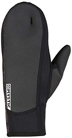Mystic Watersports - Surf Kitesurf & Windsurf Star 3mm Open Palm Kayak oder Kayaking - Handschuhe - Schwarz - Unisex