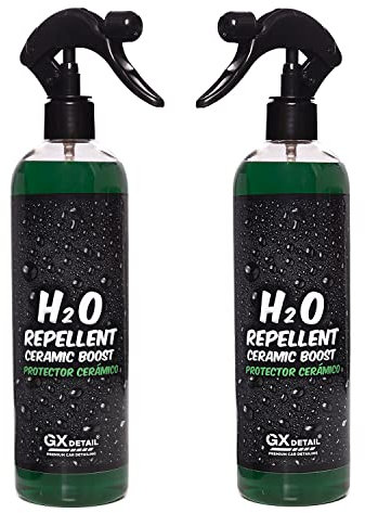 GxDetail Repelente Hidrófugo para Carrocería y Cristales 1 Litro – Protección Avanzada contra Agua y Suciedad – Efecto Hidrofóbico y Antilluvia – Fácil Aplicación y Durabilidad Asegurada.