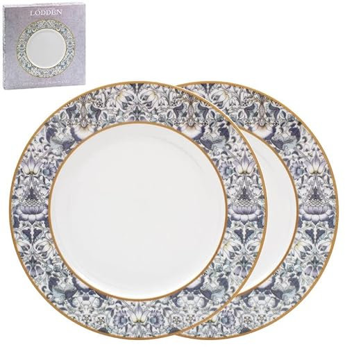 The Leonardo Collection Lodden Design Dinner Plates, Set of 2