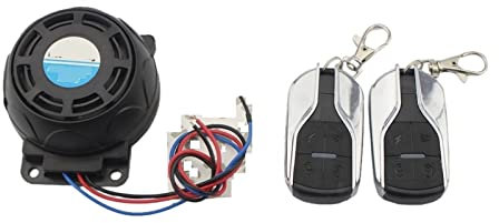 BABRO Alarma De Motocicleta De 125dB, Sistema De Seguridad Antirrobo, Control Remoto, Altavoz De Alarma For Moto