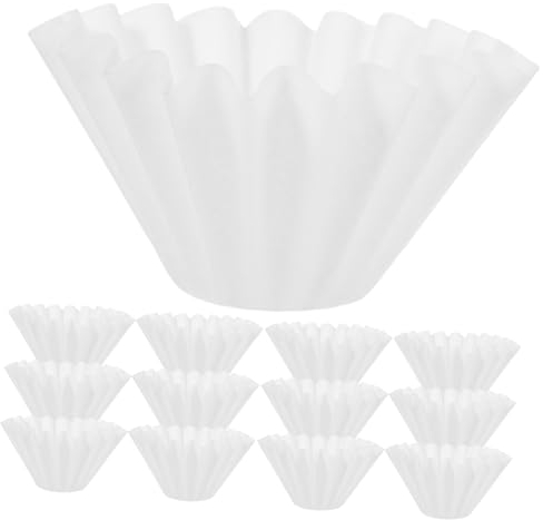 Filtros de Café de Papel Blanco, 50 Piezas, Reduce Sedimentos