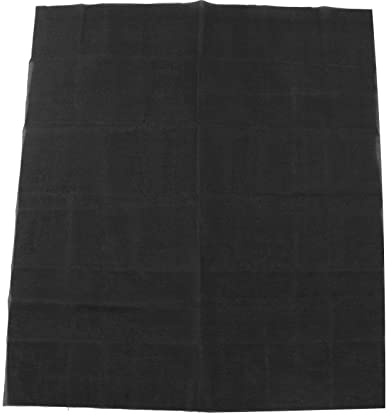 ZAICOLER Ironing Mat, Ironing Cloth Black Portable Washable Reusable High Temperature DIY Ironing Mat Protective Ironing Pressing Pad 113x100cm for Ironing Sleeves Collars Cushions Floor