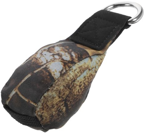 UKCOCO Wurfsäcke Aus Robustem Und Edelstahl Für Klettern Baumklettern Und Bergsteigen Der Tragbare Wurfsack Mit Runden Edelstahlring Zur Schnellen Befestigung Für Outdoor-aktivitäten Und