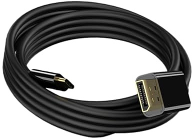 MAJORMENCH Type C to Cable Adapter USB Cord for Tv Monitor Projector High Stability Durability with Triple Shielding and Plated Connectors