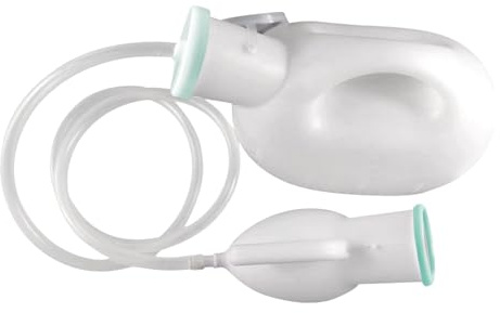 Bouteille de collecte d'urine portable - Récipient unisexe pour adultes - Solution de pot masculin féminin réutilisable - Urinoir compact et léger pour faciliter le soulagement rapide de l'autofa