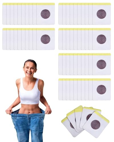 MenYiYDS 90 Piezas Parches Adelgazantes, Slim Patch, Parches Quemadores de Grasa para Abdomen y Cintura, Desintoxicación Natural con Hierbas, Reducción de Peso Rápida y Segura, Parche de Ombligo
