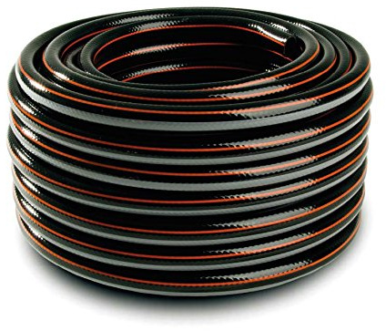 Qualitäts Schlauch CARBON Gartenschlauch Wasserschlauch 3-Lagig 3/4 Zoll 25m