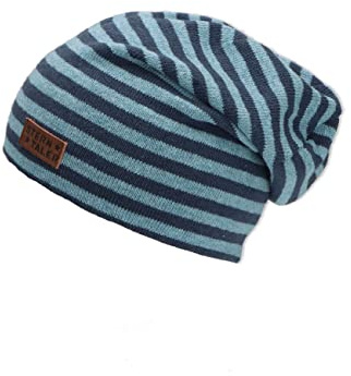 Sterntaler Unisex Beanie-Mütze Slouch-Beanie Streifle