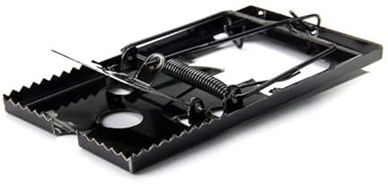 Saraoriginalshop Trappola per Topi a Scatto con Molla Riforzata Efficace Sia in Casa Che Giardino Disponibile in Lego ed Metallo (Metallo 160 x 87 mm)