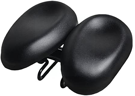 RUNCFB Noseless verstellbare Fahrradsättel, gepolsterter Multifunktionssattel, Fahrrad, doppeltes ergonomisches Polster, wasserdicht, stoßfest/274