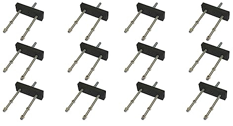 Haopeuk 12 Packungen Skateboard Schwimmend Deck Bildschirm Wand Halterung Gestell Halter Aufhänger Passend Haus Lagerung Bildschirm