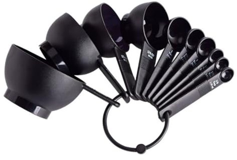 Cabilock Measuring Cups and Spoons Baking Tools Kitchen Supplies for Milk Measuring Cups and Spoons for Cooking