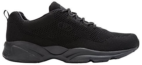 Propét Mens Stability Fly Walking Walking Sneakers Athletic Shoes - Black - Size 11 5E