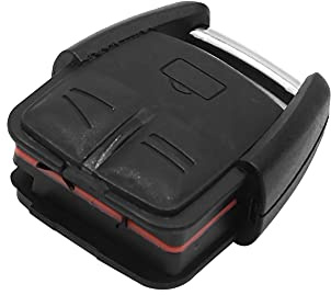 sourcing map Schlüsselhülle 3-Tasten Für Opel Für Astra 1pc | Schwarz, Für Opel Zafira, Frontera, Omega B, Vectra C, Als Ersatz, Keine Elektronik, Ohne Logo