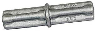 GeZu Impex Rohrverbinder für Zugkupplungen 48 mm Feuerverzinkt Gerüstrohrverbinder