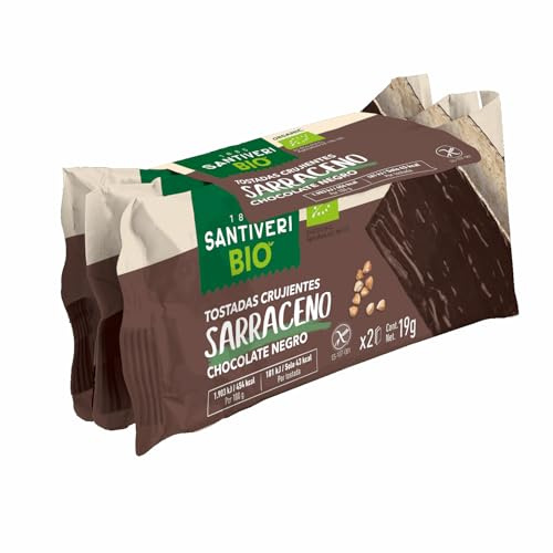 Santiveri - Tostadas Sarraceno Bañadas Choco Negro