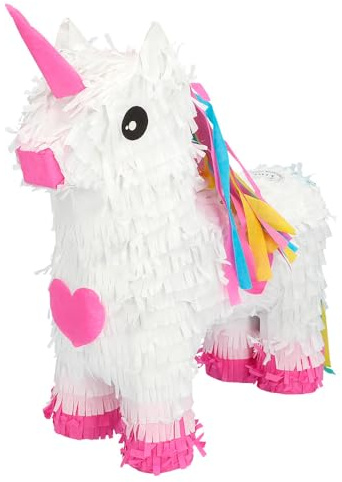 Boland – Pinata enhörning, hängande dekoration, dekoration för födelsedag, temafest och karneval | Dekoration och festspel för födelsedag, karneval och saga temafest
