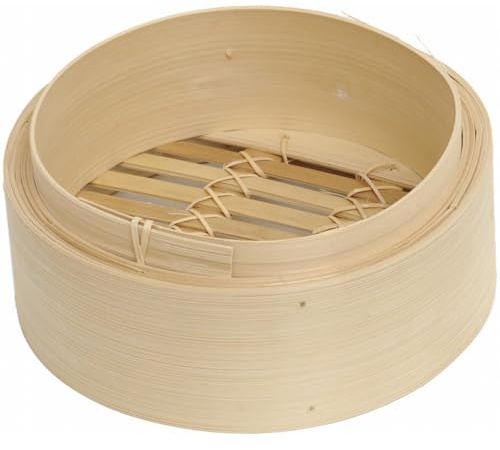 Shao Mai Bamboo 6 Inch Steamer Basket Bamboo