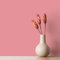 K&L Wall Art Peinture murale satinée moderne pour intérieur Rose mat 2,5 l Peintures pour murs intérieurs