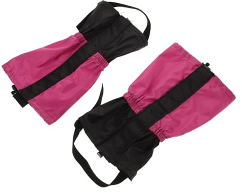 POPETPOP Adjustable Outdoor Hiking Gaiters Boot Gaiters Waterproof Snow Leg Guards for Men Women Winter Sports Fishing Gaiter