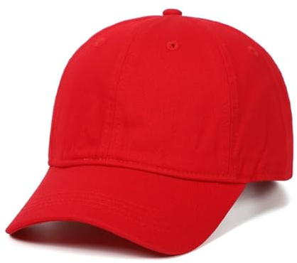 TUANMOZI 20 Farbe Snapback Cap Junge Mädchen Baseballcap 100% Baumwolle Kappe Einfarbig Sonnenschutz Sonnenhut Outdoor Basecap Einstellbar Baseballkappe Kinder