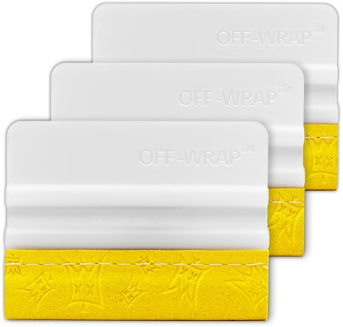 Off-Wrap™ Squeegees - Vinyl Wrap Tint PPF (Firm - 3 Pack)