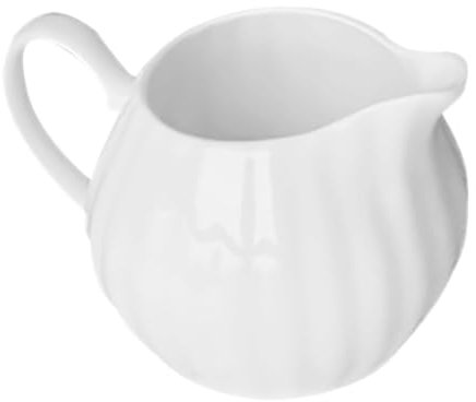 Holibanna Brocca Per Panna in Ceramica Piccola Brocca Per Latte Dispenser Per Panna Da Caffè Contenitore Per Latte in Ceramica Per Frigorifero Cucina Ristorante Hotel Utilizzo Multiuso