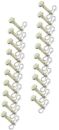 Toddmomy Kit Spina Taglio e Coppiglia Per Spazzaneve Ricambio Compatibile Per Cesoia Spina Taglio Aperto Parti Decespugliatore e Soffiatrice