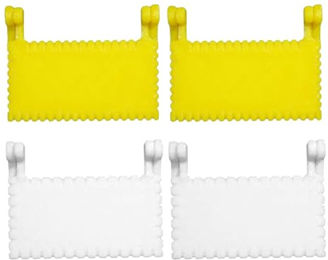 Edge Sewing Lockranding Tool,3mm/4mm Lightweight Clip-on Seam Guide - Stitching Attachments for Fabric Pants Clothing Home Garment Clothes Finger Blanket Dress