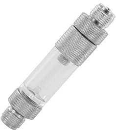 QUILSTM Misura con precisione Il contabolle di CO2 con valvole di ritegno, Accessorio per Acquario per Gli Appassionati della acquatica. Contabolle di CO2 per Acquario con