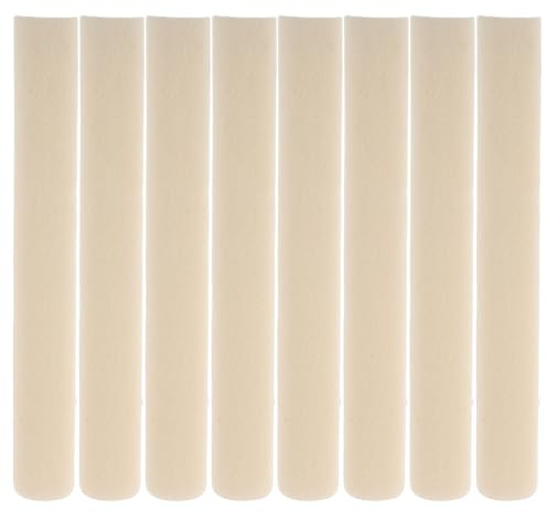 PartyKindom 8 Tiras de Esponja Beige para Joyero Divisores Ajustables de Tela para Almacenamiento y Organización de Pendientes y Anillos en Cajones