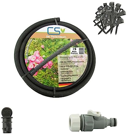 CS Perlschlauch Premium 15m mit Zubehör