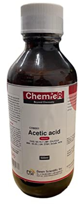 Glacial Acetic Acid - 500 ml Reagent Grade