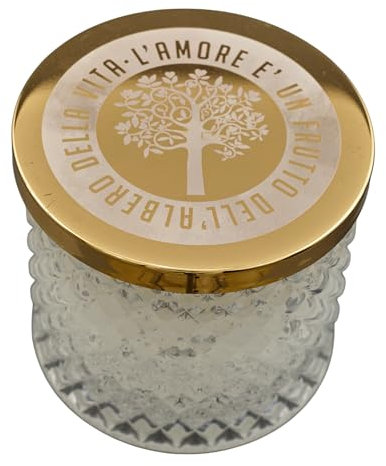 Doni Bomboniere Hochzeit Kerze und Kerzenhalter Baum der nützlichen Einladungen 50 Jahrestag Complete Wedding originelle Ideen günstig elegant goldene Hochzeit Leben Zeugen besonderer Satz L