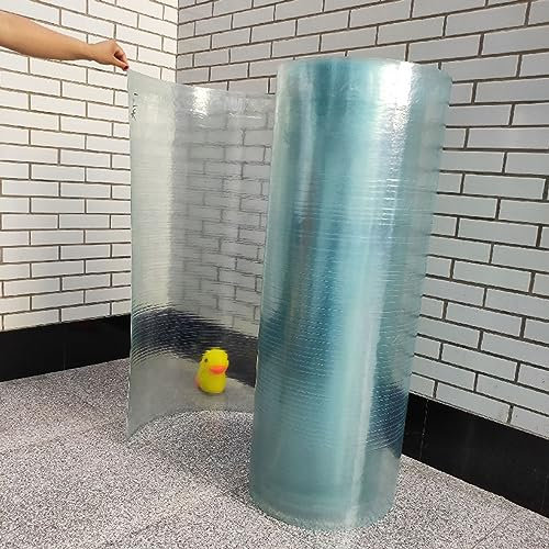 Dachplatten aus Polycarbonat Polycarbonatplatten-Dachverkleidungsplatten, Vordach, Markisenschutz für den Außenbereich, 0,8 mm wasserdichte Dachdämmplatte, für Garagen, Gewächshäuser, Wintergärten, l
